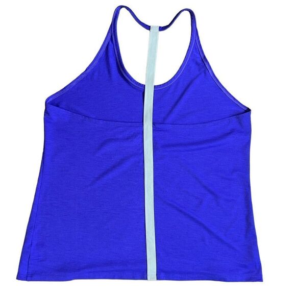 Athleta Uppercut Racerback Tank top purple size XL - Picture 2 of 12